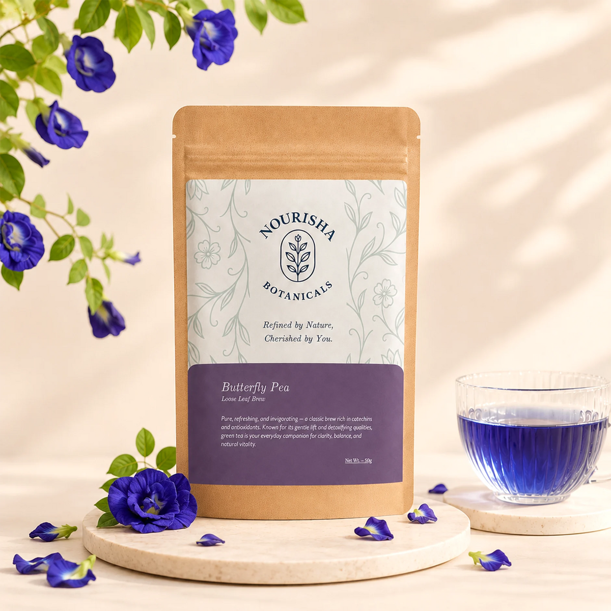 Blue Pea Loose Leaf Brew | 50gm