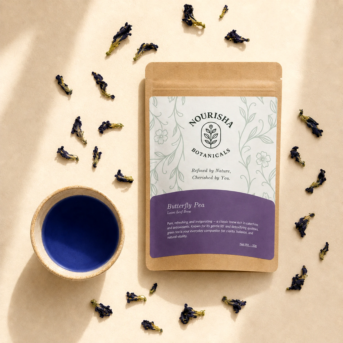 Blue Pea Loose Leaf Brew | 50gm
